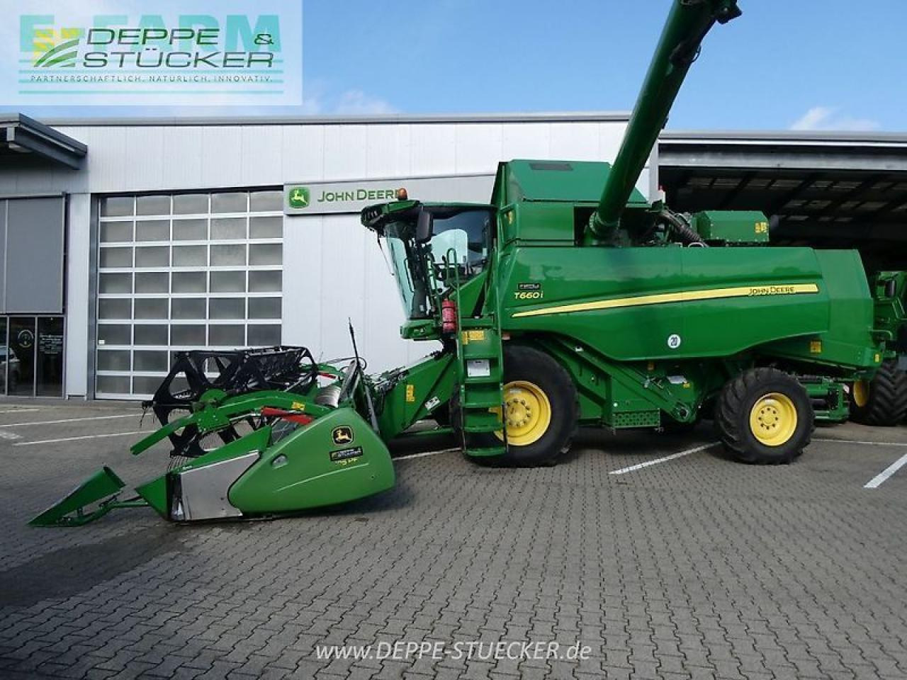 John Deere t660 ll autotrac + 625 premiumflow + sww - Kombinovani kombajn: slika 3 John Deere t660 ll autotrac + 625 premiumflow + sww - Kombinovani kombajn: slika 3