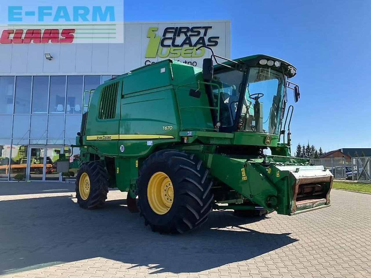 John Deere t670 - Kombinovani kombajn: slika 1 John Deere t670 - Kombinovani kombajn: slika 1