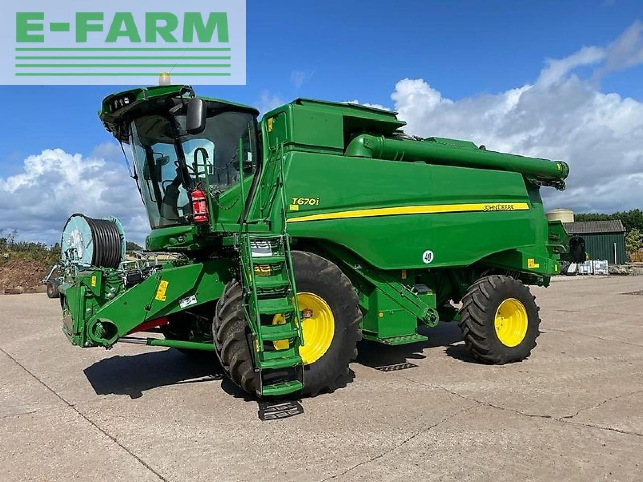 John Deere t670i - Kombinovani kombajn: slika 1 John Deere t670i - Kombinovani kombajn: slika 1