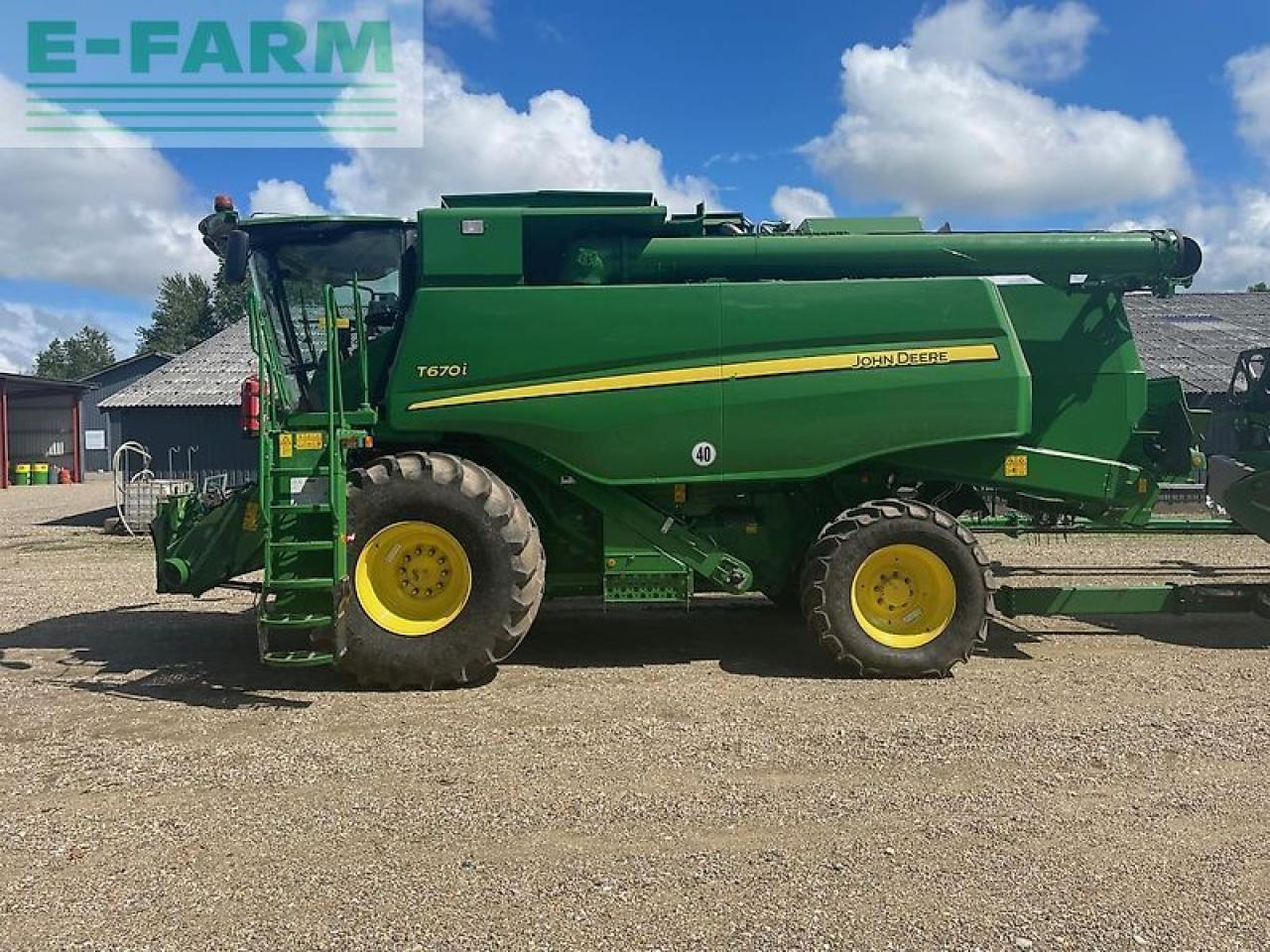 John Deere t670i - Kombinovani kombajn: slika 2 John Deere t670i - Kombinovani kombajn: slika 2