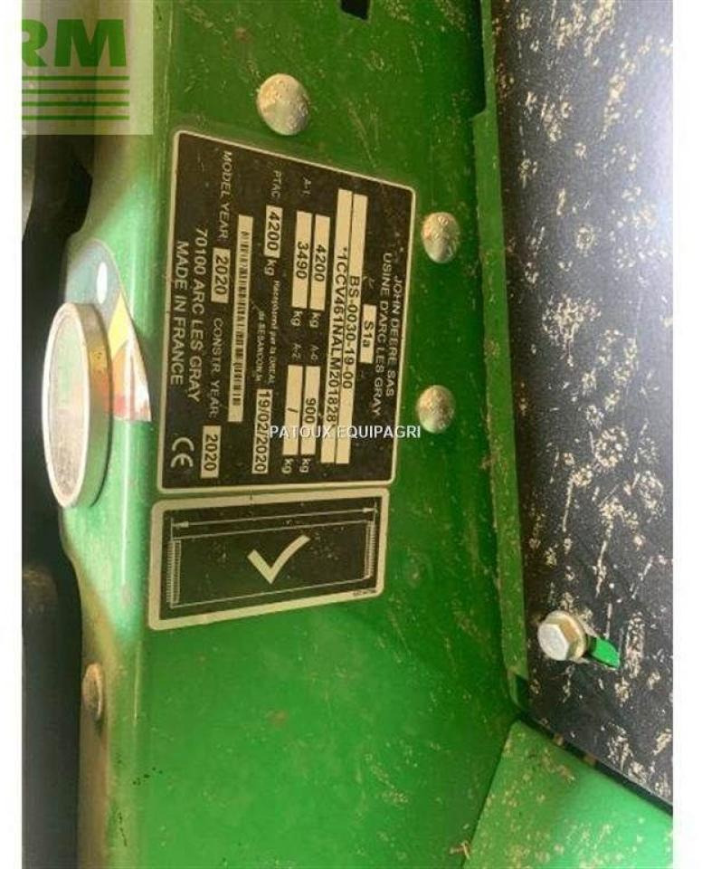John Deere v461m - Balirka za kockaste bale: slika 3 John Deere v461m - Balirka za kockaste bale: slika 3