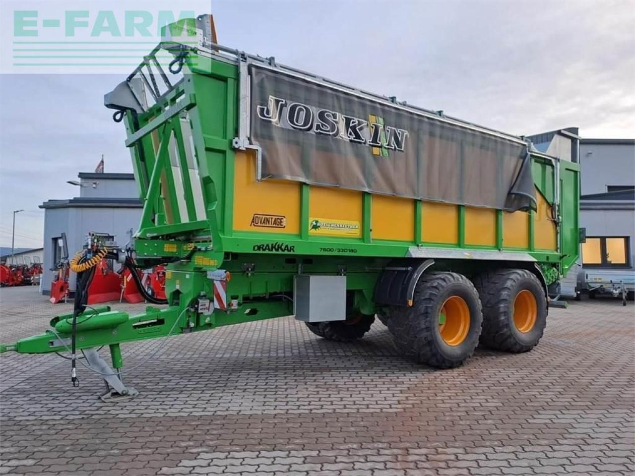 Joskin drakkar 7600/33d180 - Prikolica za poljoprivredu: slika 1 Joskin drakkar 7600/33d180 - Prikolica za poljoprivredu: slika 1
