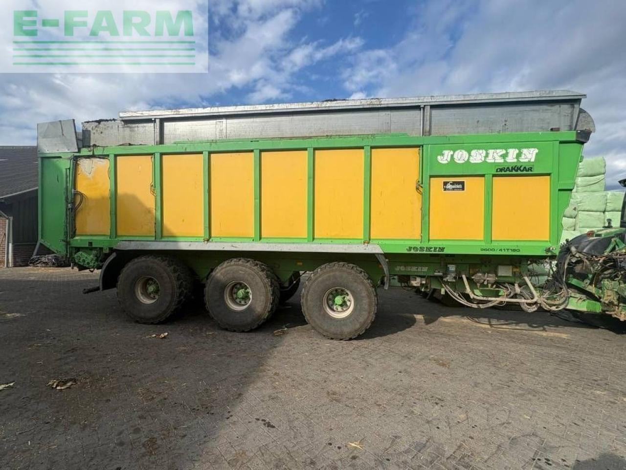 Joskin drakkar 9600 - Traktorska prikolica za farmu/ Kiper: slika 1 Joskin drakkar 9600 - Traktorska prikolica za farmu/ Kiper: slika 1