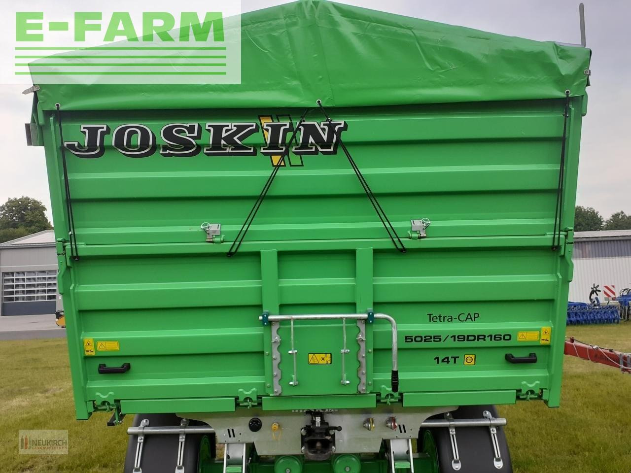 Joskin tetra-cap 5025/19dr160 - Traktorska prikolica za farmu/ Kiper: slika 2 Joskin tetra-cap 5025/19dr160 - Traktorska prikolica za farmu/ Kiper: slika 2