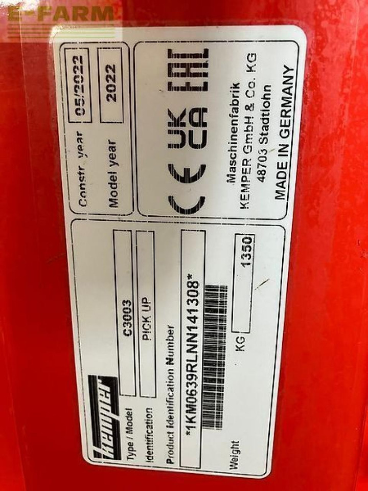 Kemper c3003 - Dodatak za stočnu hranu: slika 2 Kemper c3003 - Dodatak za stočnu hranu: slika 2