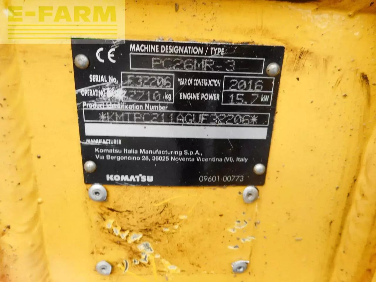 Mini bager Komatsu pc 26mr-3 ( 2.710kg ) mit powertilt: slika 10 Mini bager Komatsu pc 26mr-3 ( 2.710kg ) mit powertilt: slika 10