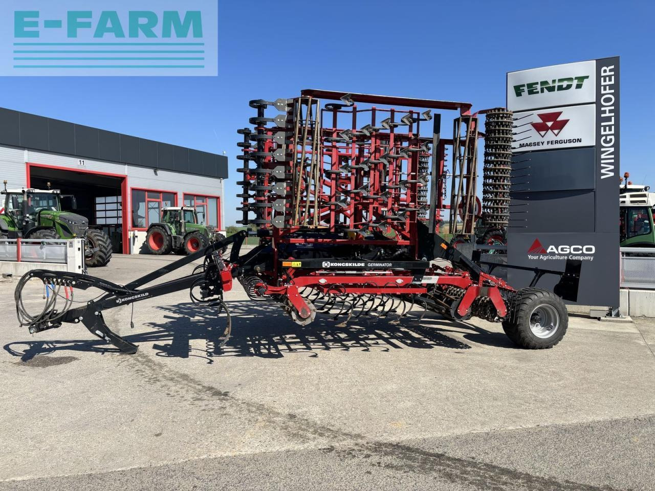 Kongskilde germinator pro 6200 bbk - Kombinovana mašina za setvu: slika 1 Kongskilde germinator pro 6200 bbk - Kombinovana mašina za setvu: slika 1