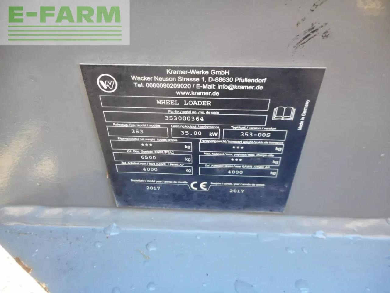 Kramer 5075 - Mini bager: slika 5 Kramer 5075 - Mini bager: slika 5