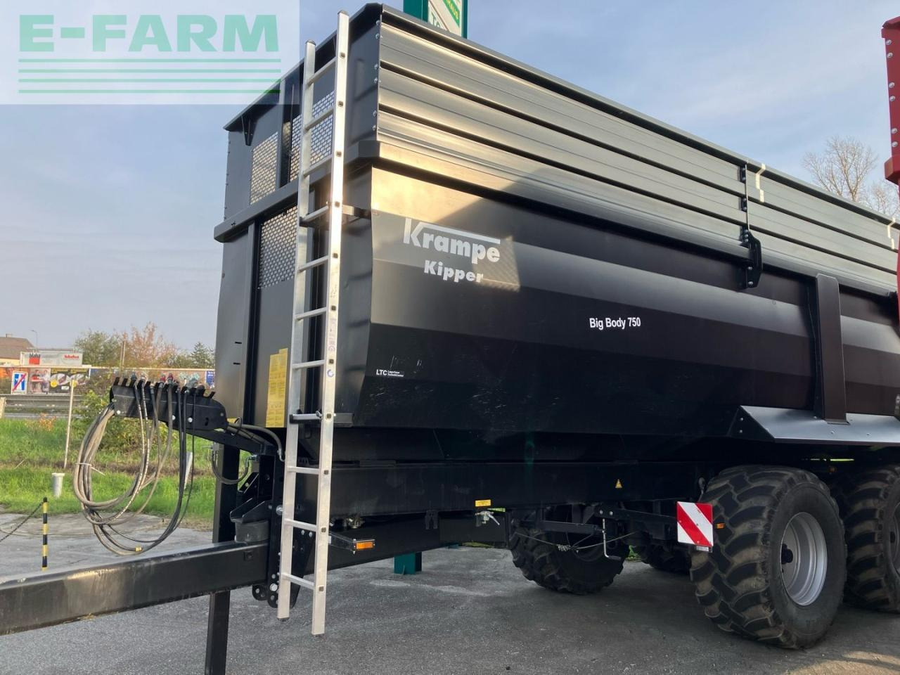 Krampe BigBody 750 - Traktorska prikolica za farmu/ Kiper: slika 2 Krampe BigBody 750 - Traktorska prikolica za farmu/ Kiper: slika 2