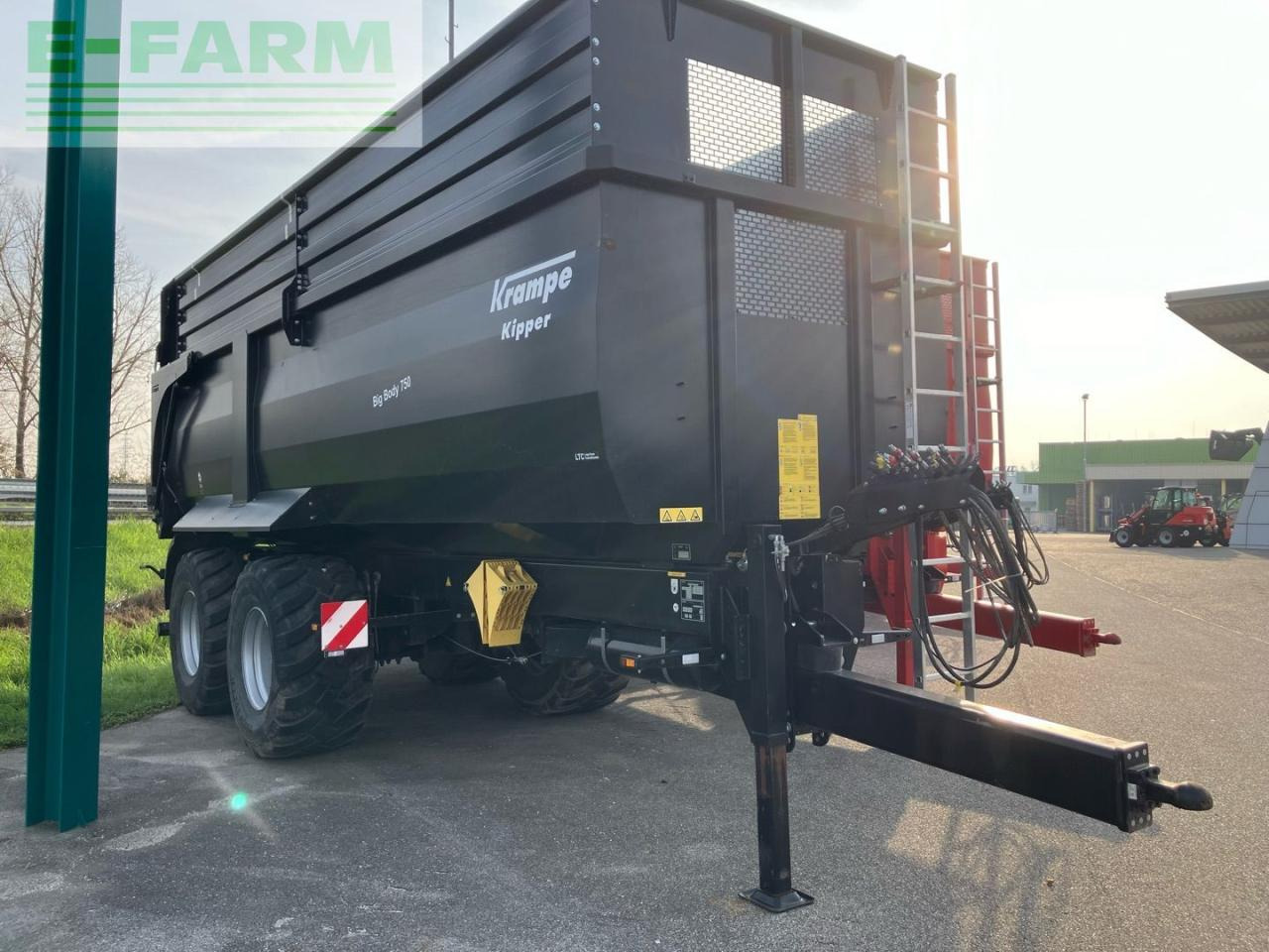 Krampe BigBody 750 - Traktorska prikolica za farmu/ Kiper: slika 4 Krampe BigBody 750 - Traktorska prikolica za farmu/ Kiper: slika 4