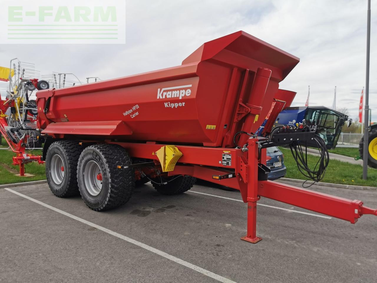 Krampe HP 20 Carrier - Traktorska prikolica za farmu/ Kiper: slika 3 Krampe HP 20 Carrier - Traktorska prikolica za farmu/ Kiper: slika 3