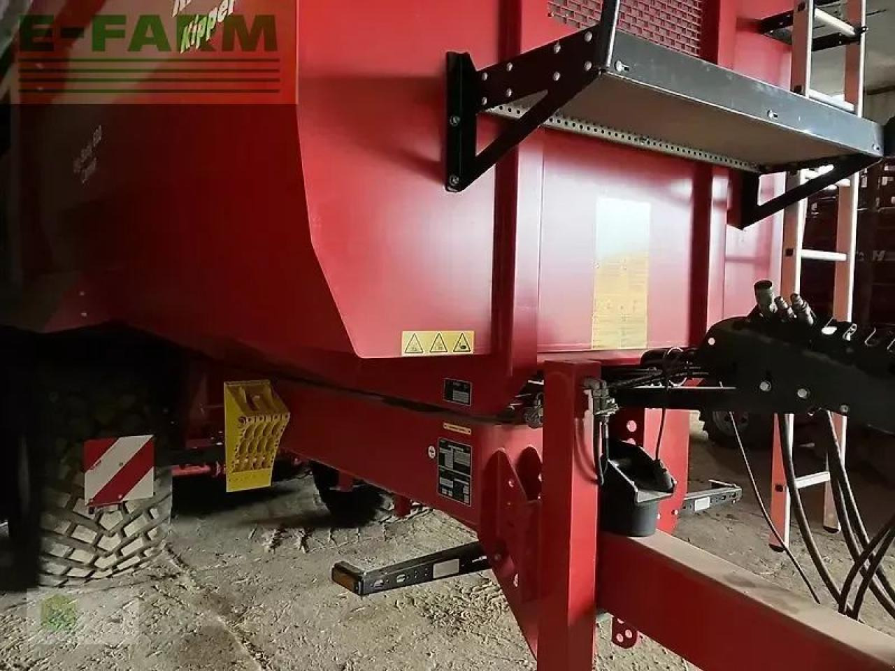 Krampe big body bb 600 *ohne schnecke* - Traktorska prikolica za farmu/ Kiper: slika 5 Krampe big body bb 600 *ohne schnecke* - Traktorska prikolica za farmu/ Kiper: slika 5