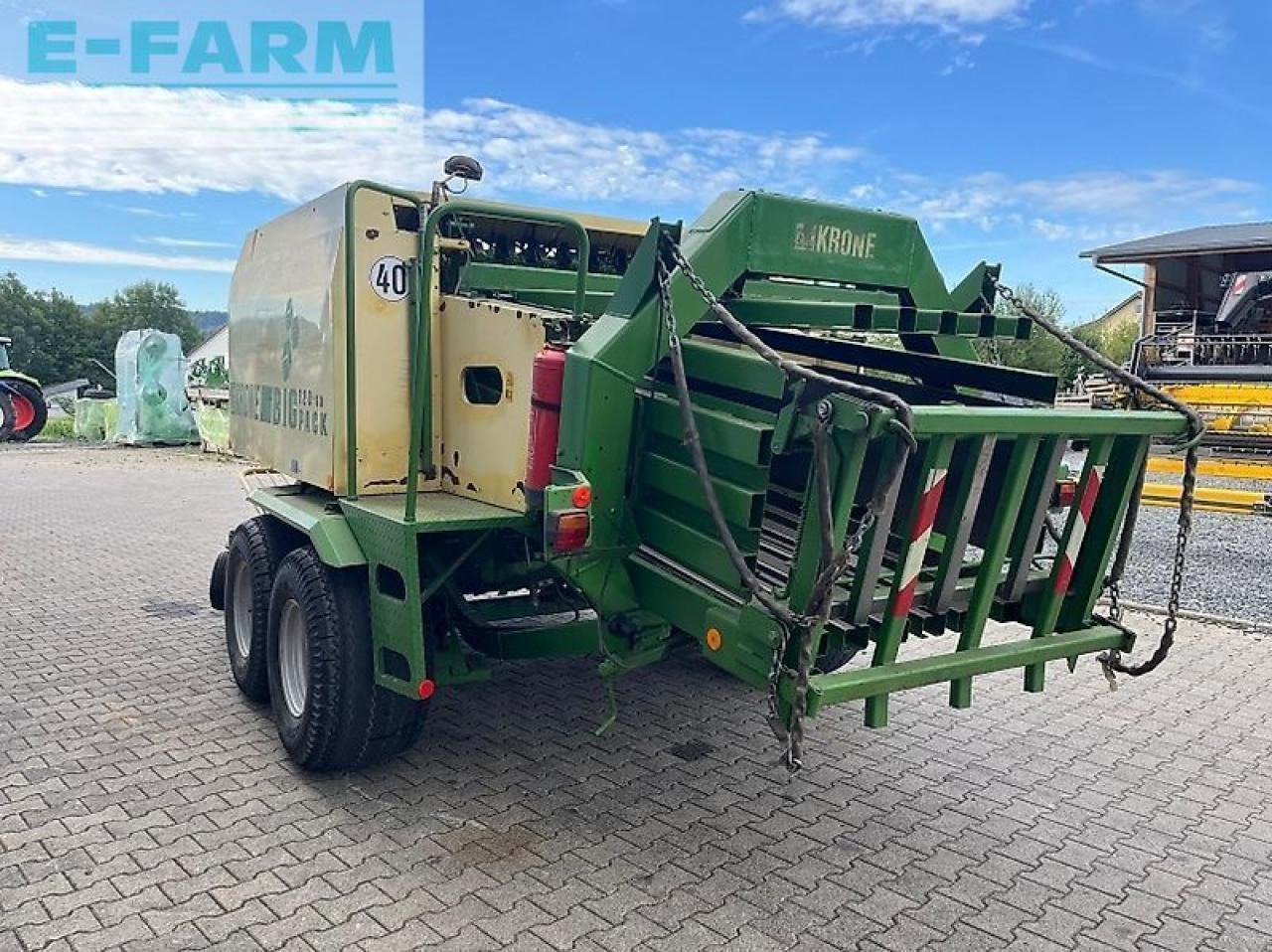 Krone big pack 120-80 - Balirka za kockaste bale: slika 4 Krone big pack 120-80 - Balirka za kockaste bale: slika 4