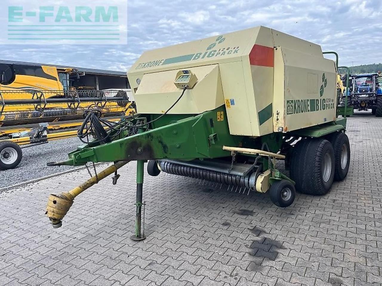 Krone big pack 120-80 - Balirka za kockaste bale: slika 2 Krone big pack 120-80 - Balirka za kockaste bale: slika 2
