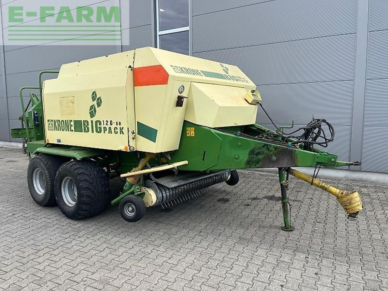 Krone big pack 120-80 - Balirka za kockaste bale: slika 1 Krone big pack 120-80 - Balirka za kockaste bale: slika 1