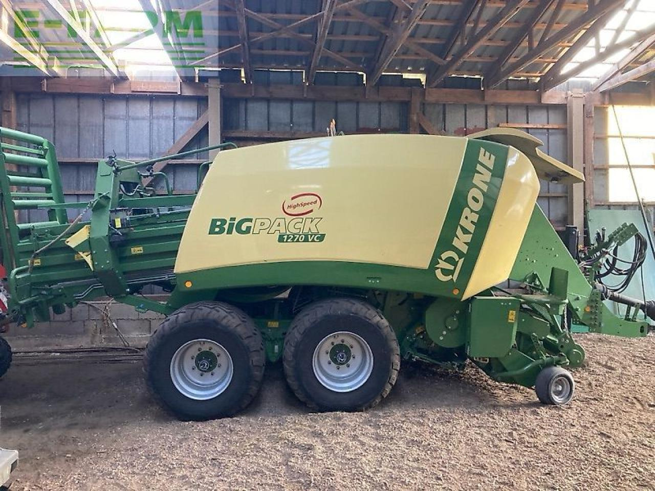 Krone big pack 1270 vc - Balirka za kockaste bale: slika 1 Krone big pack 1270 vc - Balirka za kockaste bale: slika 1