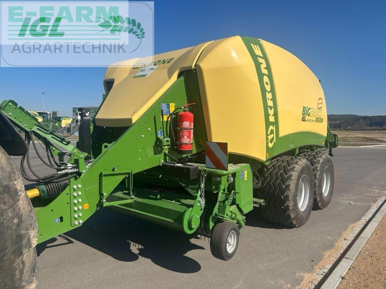 Krone big pack 1270 vc v-knoter - Balirka za kockaste bale: slika 4 Krone big pack 1270 vc v-knoter - Balirka za kockaste bale: slika 4