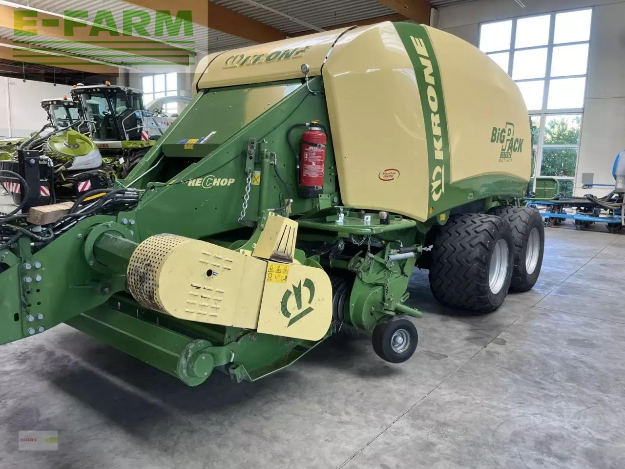 Krone big pack 1270 xc mit pre chop hächsler - Balirka za kockaste bale: slika 1 Krone big pack 1270 xc mit pre chop hächsler - Balirka za kockaste bale: slika 1