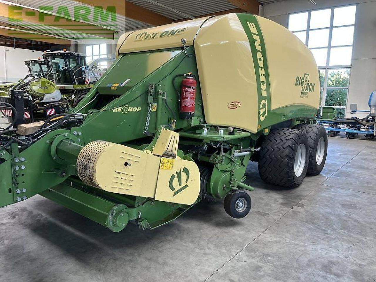 Krone big pack 1270 xc mit pre chop hächsler - Balirka za kockaste bale: slika 1 Krone big pack 1270 xc mit pre chop hächsler - Balirka za kockaste bale: slika 1