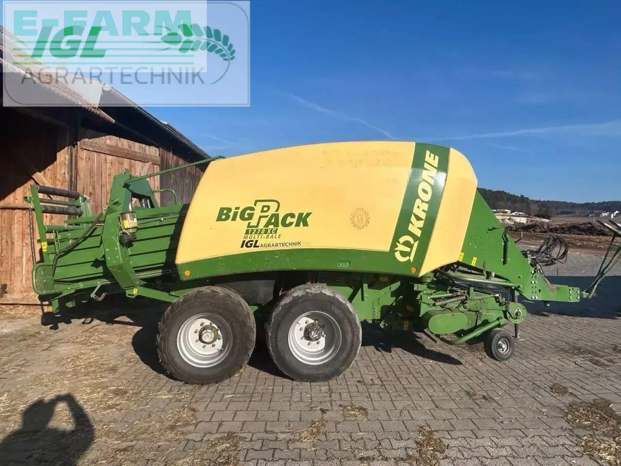 Krone big pack 1270 xc multi bale - Balirka za kockaste bale: slika 3 Krone big pack 1270 xc multi bale - Balirka za kockaste bale: slika 3