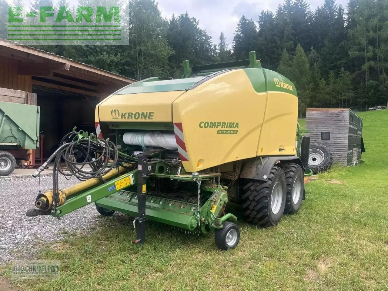Krone comprima cf 155 xc plus - Balirka za kockaste bale: slika 5 Krone comprima cf 155 xc plus - Balirka za kockaste bale: slika 5