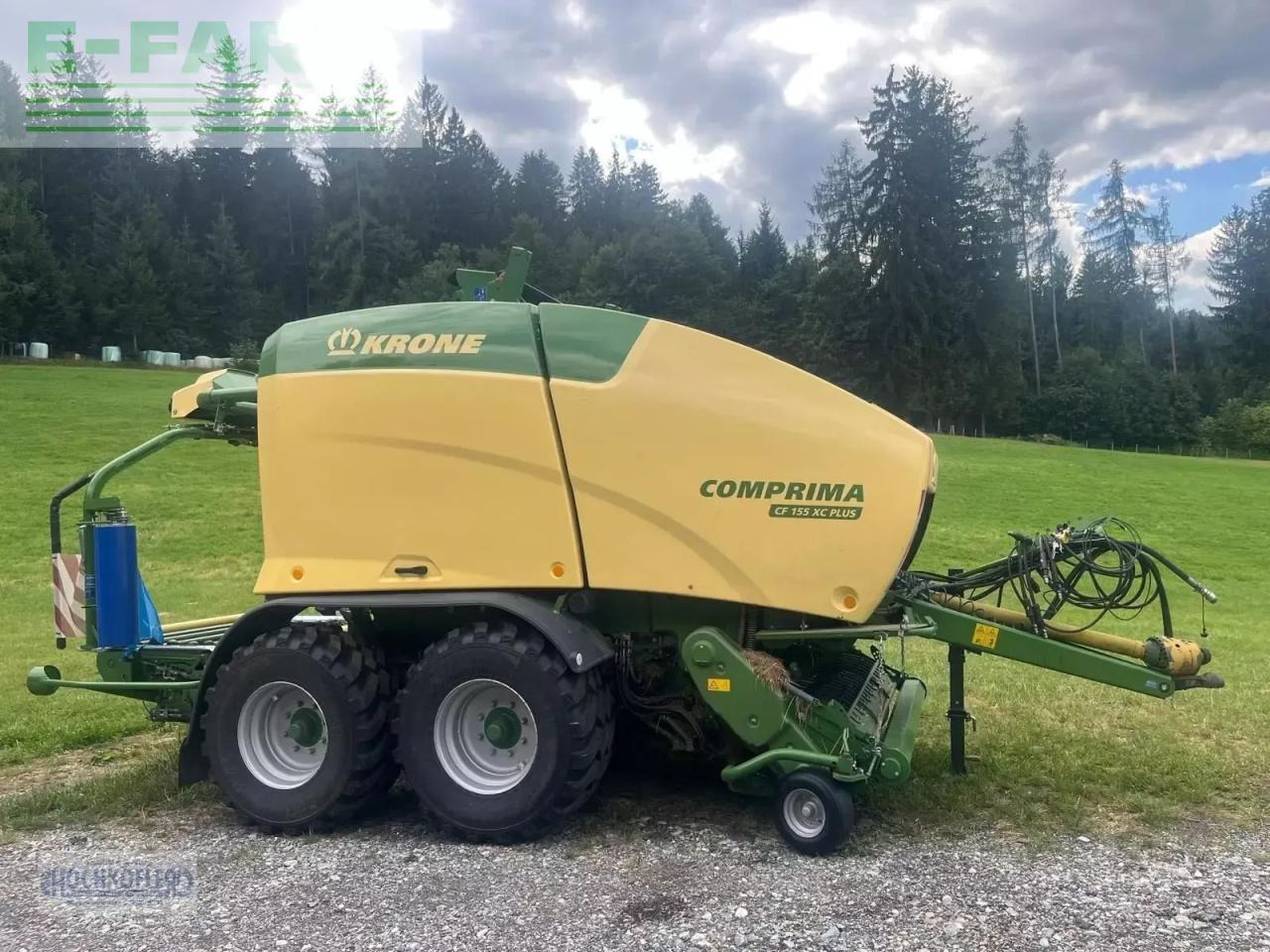 Krone comprima cf 155 xc plus - Balirka za kockaste bale: slika 1 Krone comprima cf 155 xc plus - Balirka za kockaste bale: slika 1