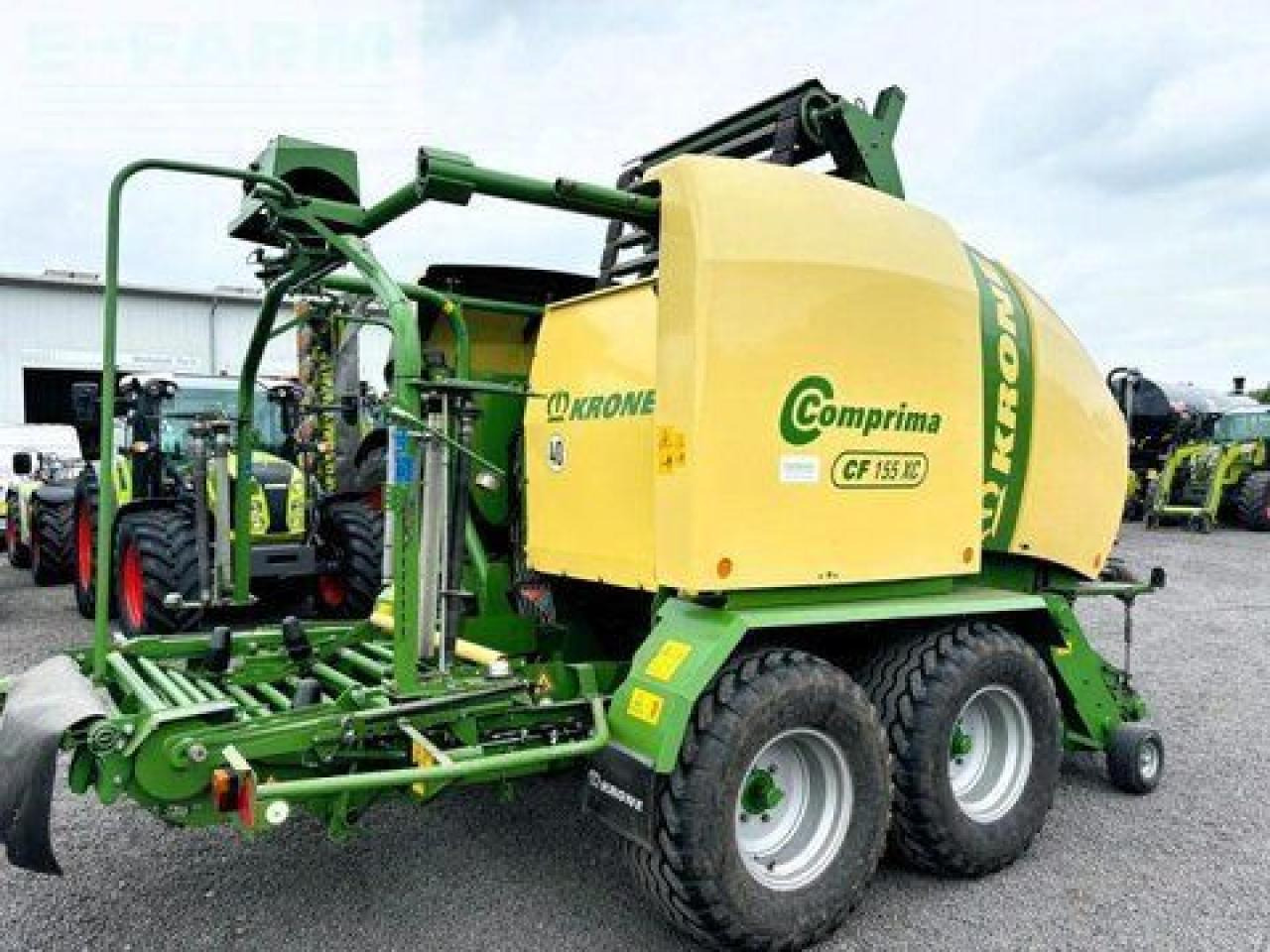 Krone comprima cf 155 xc, pressen-wickler-kombination - Balirka za kockaste bale: slika 5 Krone comprima cf 155 xc, pressen-wickler-kombination - Balirka za kockaste bale: slika 5