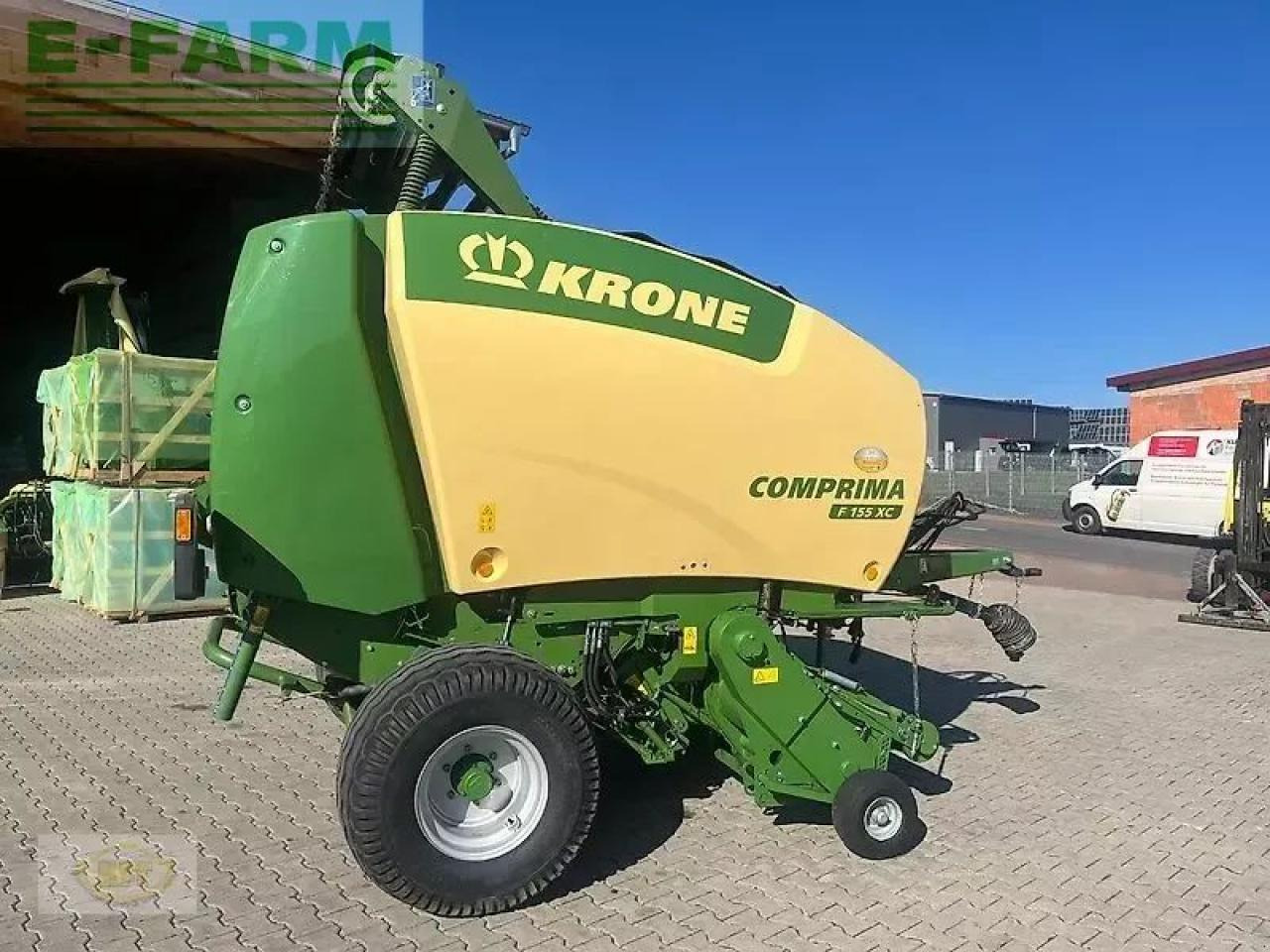Krone comprima f 155 xc - Balirka za kockaste bale: slika 2 Krone comprima f 155 xc - Balirka za kockaste bale: slika 2