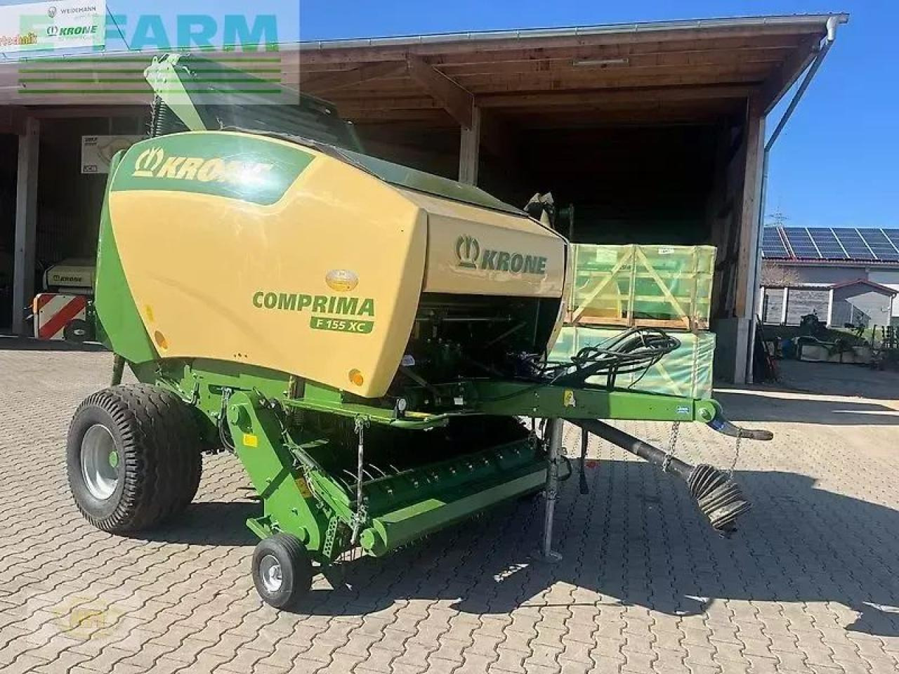 Krone comprima f 155 xc - Balirka za kockaste bale: slika 1 Krone comprima f 155 xc - Balirka za kockaste bale: slika 1