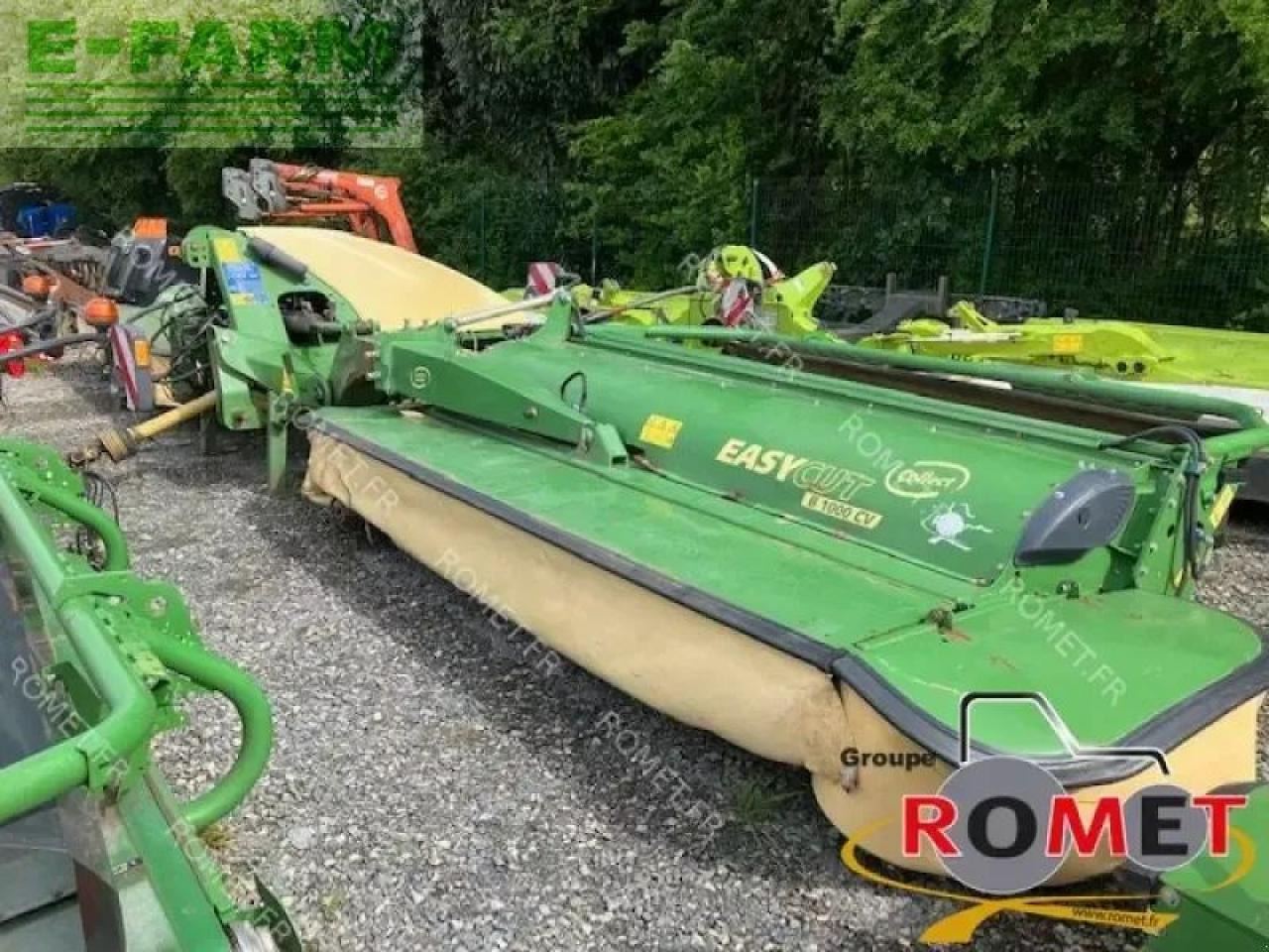 Krone ecb1000 cv coll - Kosačica: slika 1 Krone ecb1000 cv coll - Kosačica: slika 1