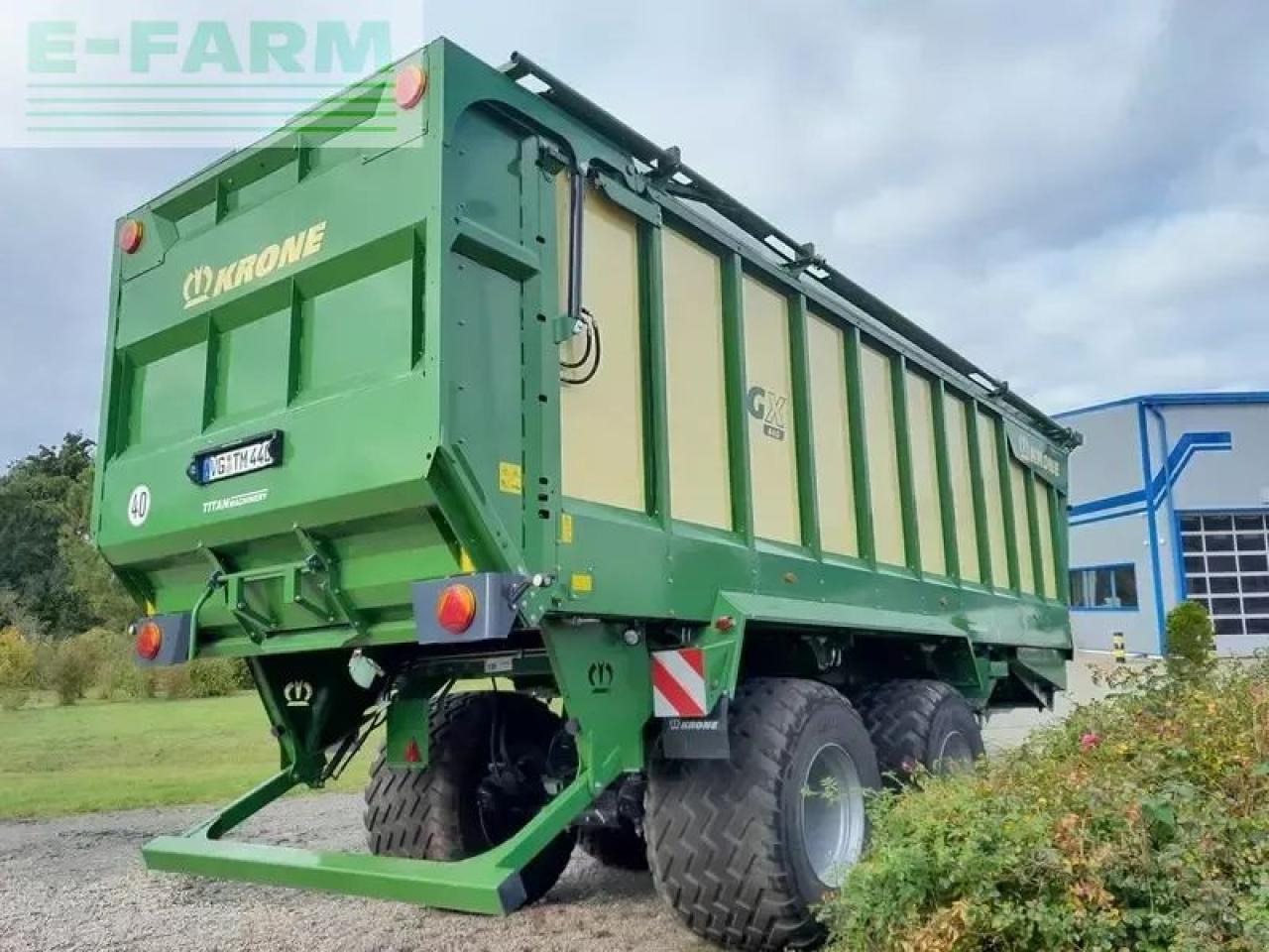 Krone gx 440 - Traktorska prikolica za farmu/ Kiper: slika 3 Krone gx 440 - Traktorska prikolica za farmu/ Kiper: slika 3