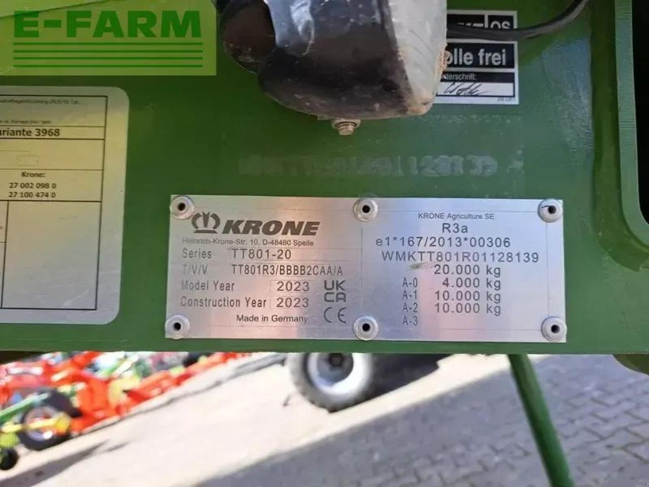 Krone gx 440 - Traktorska prikolica za farmu/ Kiper: slika 5 Krone gx 440 - Traktorska prikolica za farmu/ Kiper: slika 5