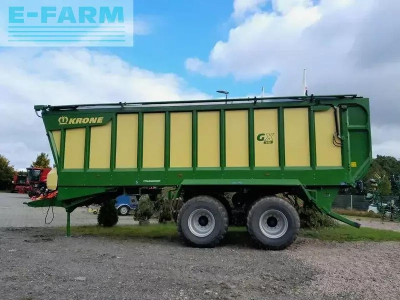 Krone gx 440 - Traktorska prikolica za farmu/ Kiper: slika 2 Krone gx 440 - Traktorska prikolica za farmu/ Kiper: slika 2