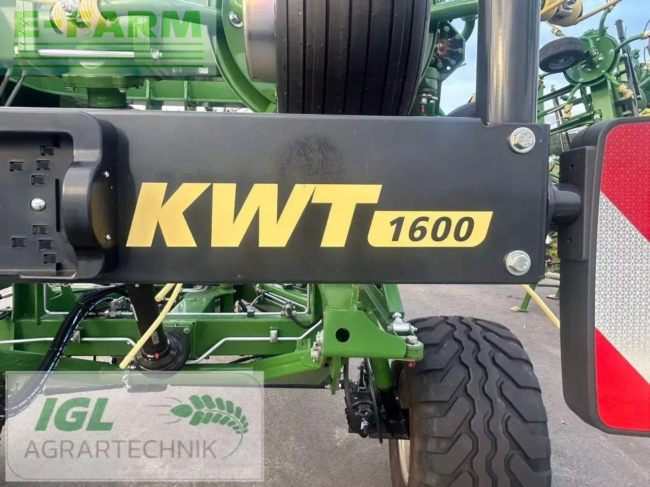 Prevrtač/ Grabuljač Krone kwt 1600: slika 6
