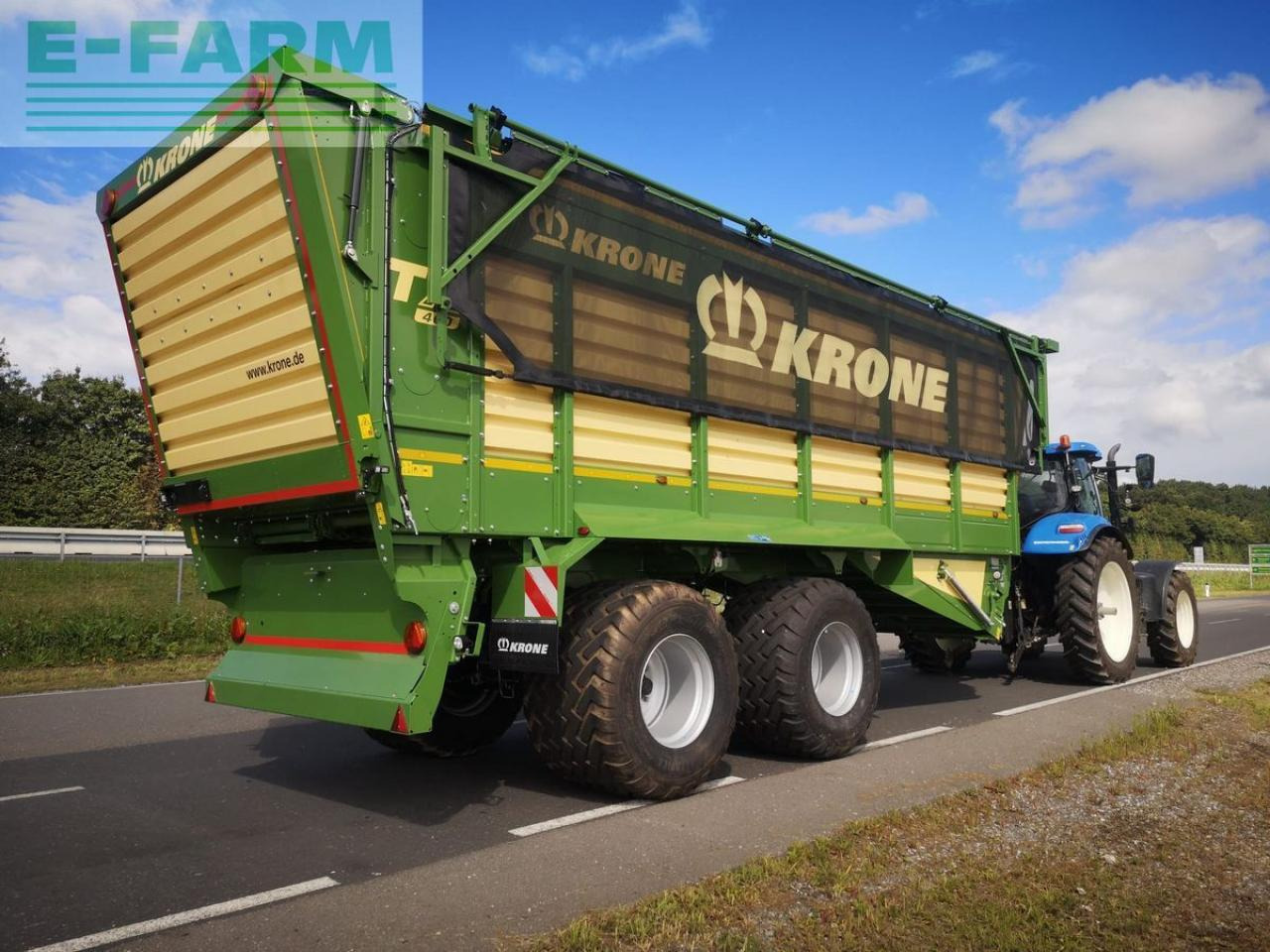 Krone tx 460 - Traktorska prikolica za farmu/ Kiper: slika 5 Krone tx 460 - Traktorska prikolica za farmu/ Kiper: slika 5