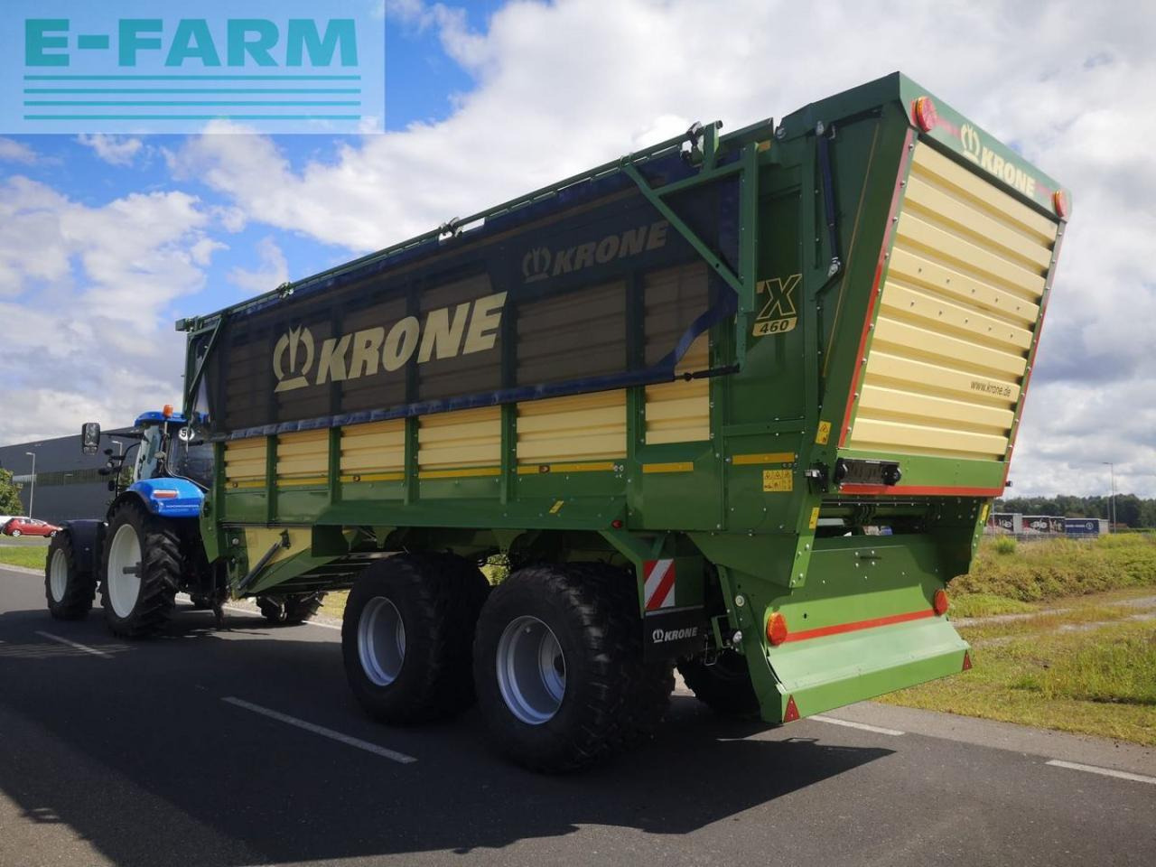 Krone tx 460 - Traktorska prikolica za farmu/ Kiper: slika 1 Krone tx 460 - Traktorska prikolica za farmu/ Kiper: slika 1