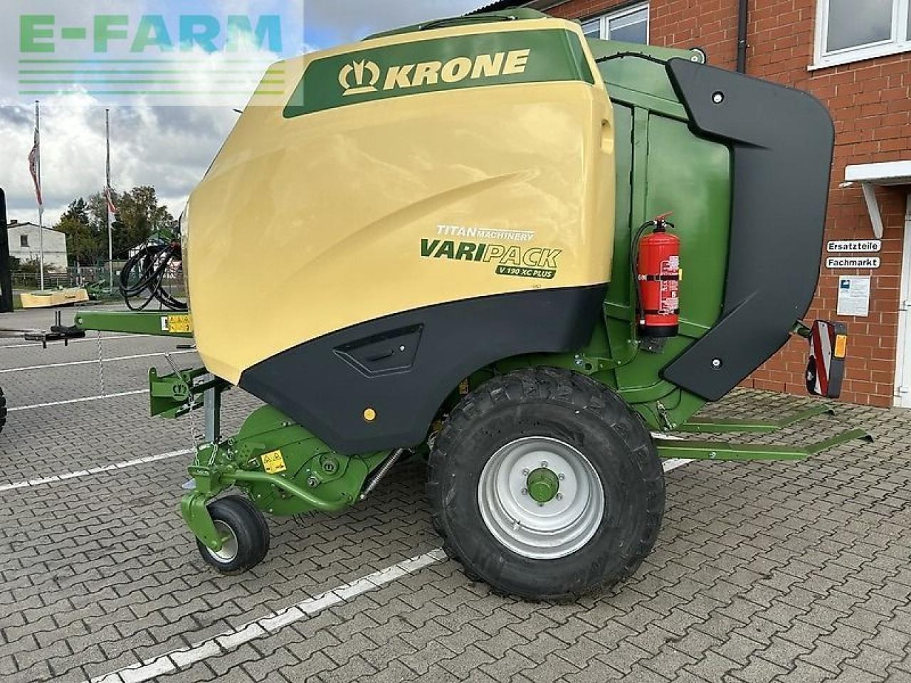 Krone varipack v 190 xc plus - Balirka za kockaste bale: slika 4 Krone varipack v 190 xc plus - Balirka za kockaste bale: slika 4