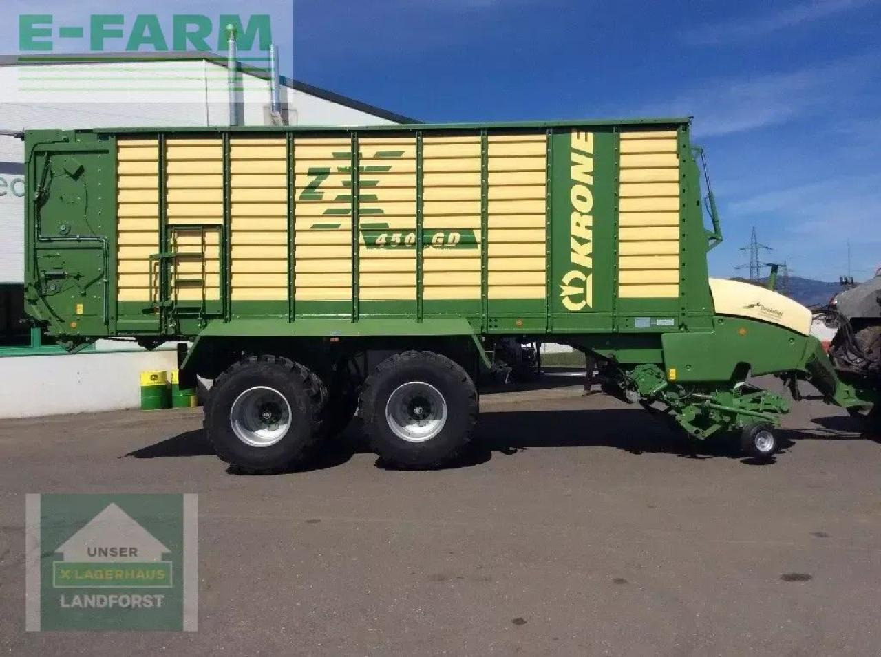 Krone zx 450 gd - Prikolica sa automatskim punjenjem: slika 2 Krone zx 450 gd - Prikolica sa automatskim punjenjem: slika 2