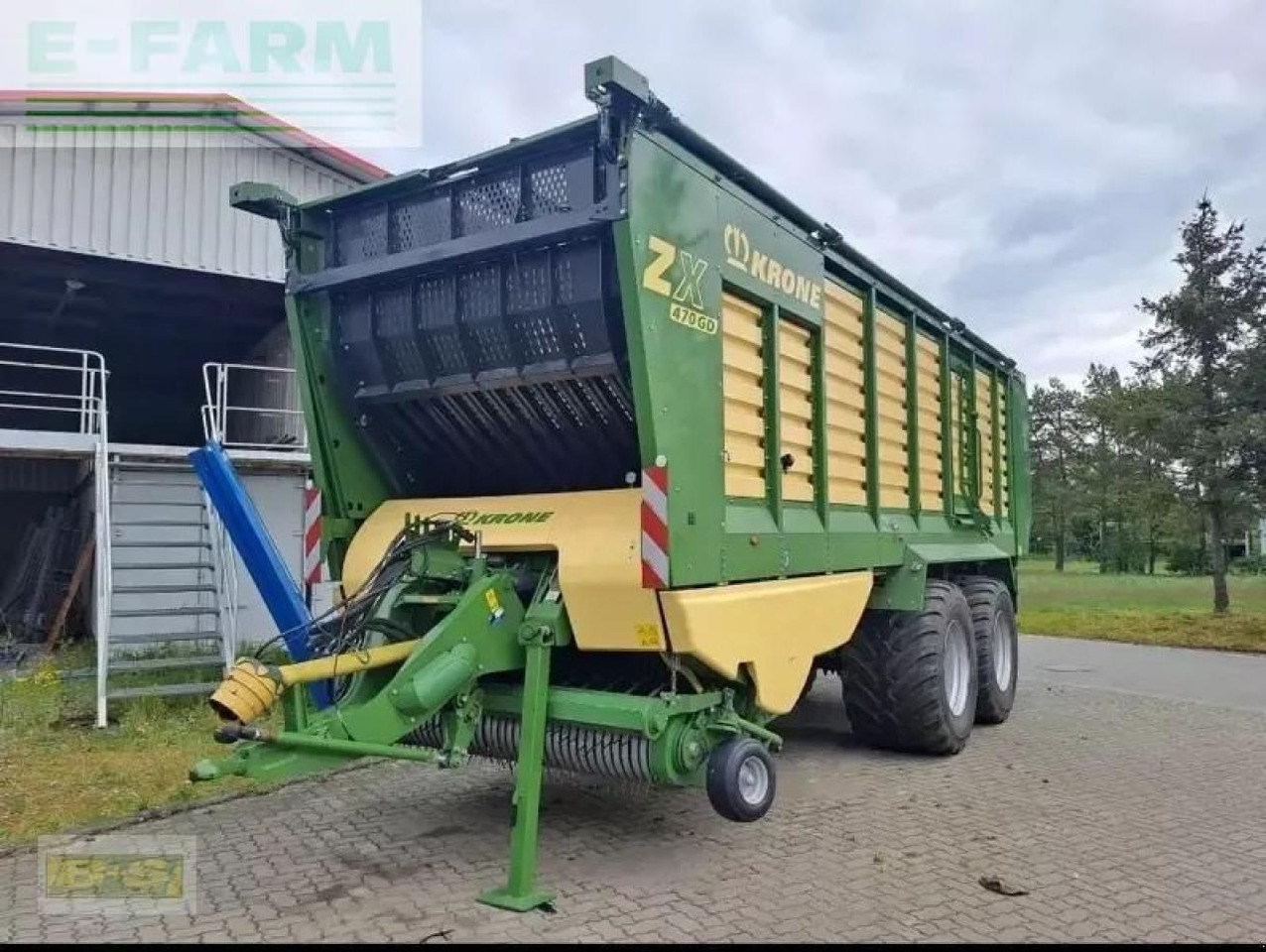 Krone zx 470 gd - Prikolica sa automatskim punjenjem: slika 1 Krone zx 470 gd - Prikolica sa automatskim punjenjem: slika 1