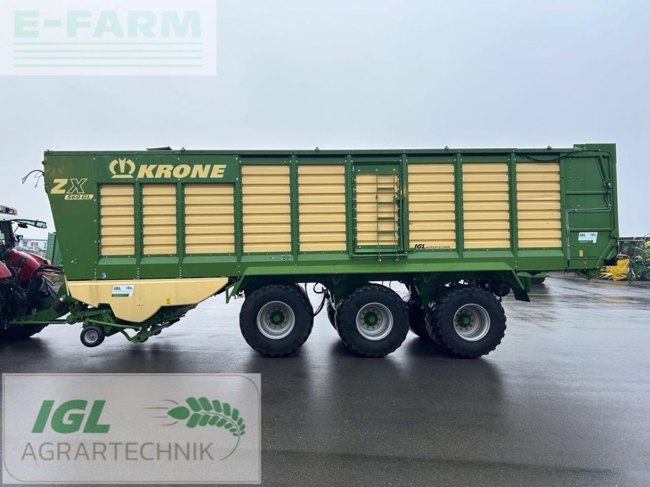 Krone zx 560 gl - Traktorska prikolica za farmu/ Kiper: slika 3 Krone zx 560 gl - Traktorska prikolica za farmu/ Kiper: slika 3