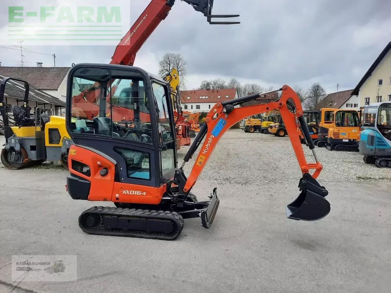Kubota kx 016-4 - Mini bager: slika 3 Kubota kx 016-4 - Mini bager: slika 3