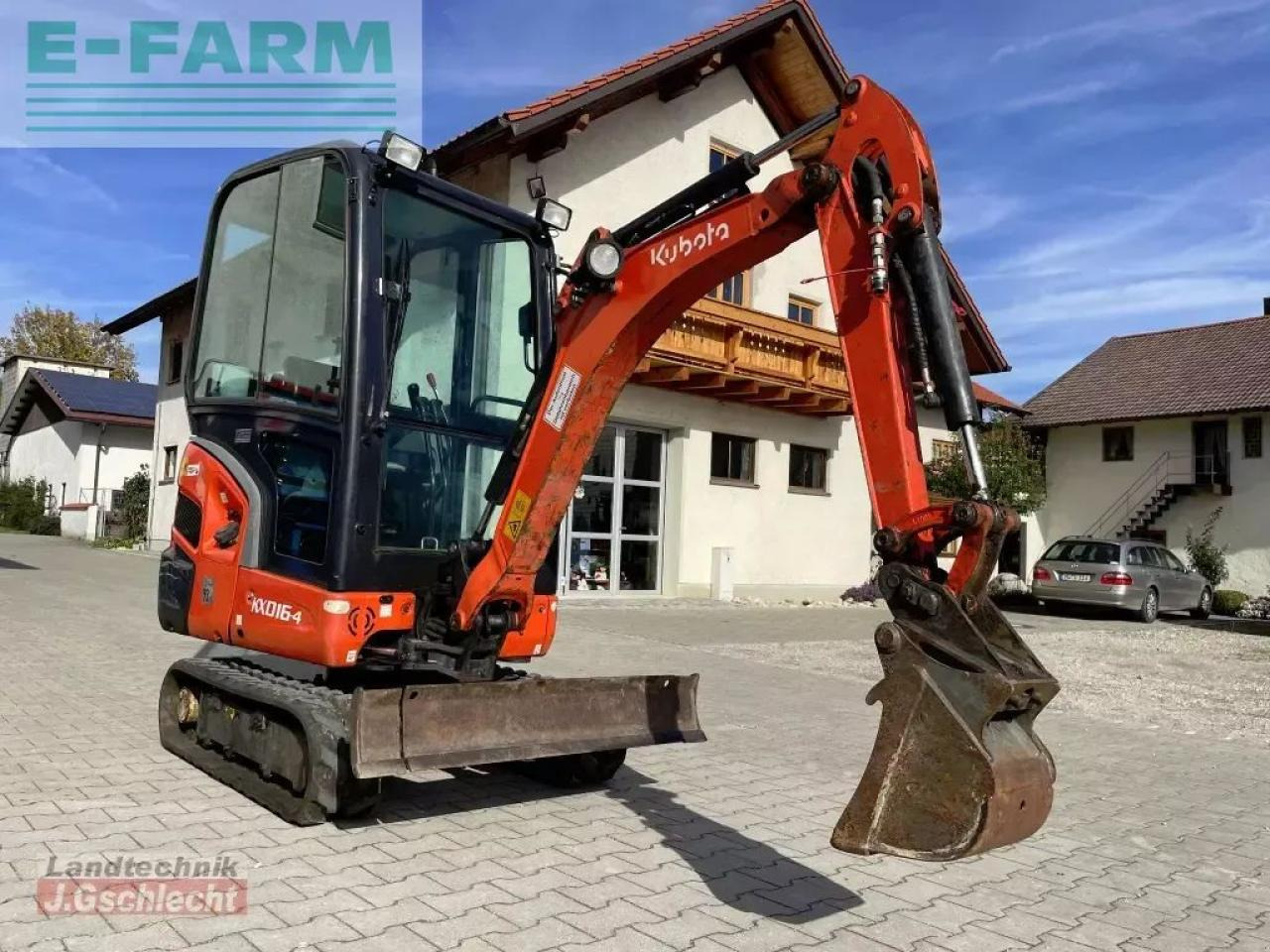 Mini bager Kubota kx016-4: slika 13