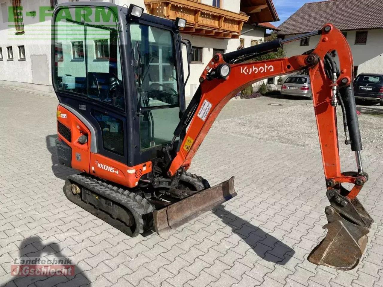 Mini bager Kubota kx016-4: slika 8