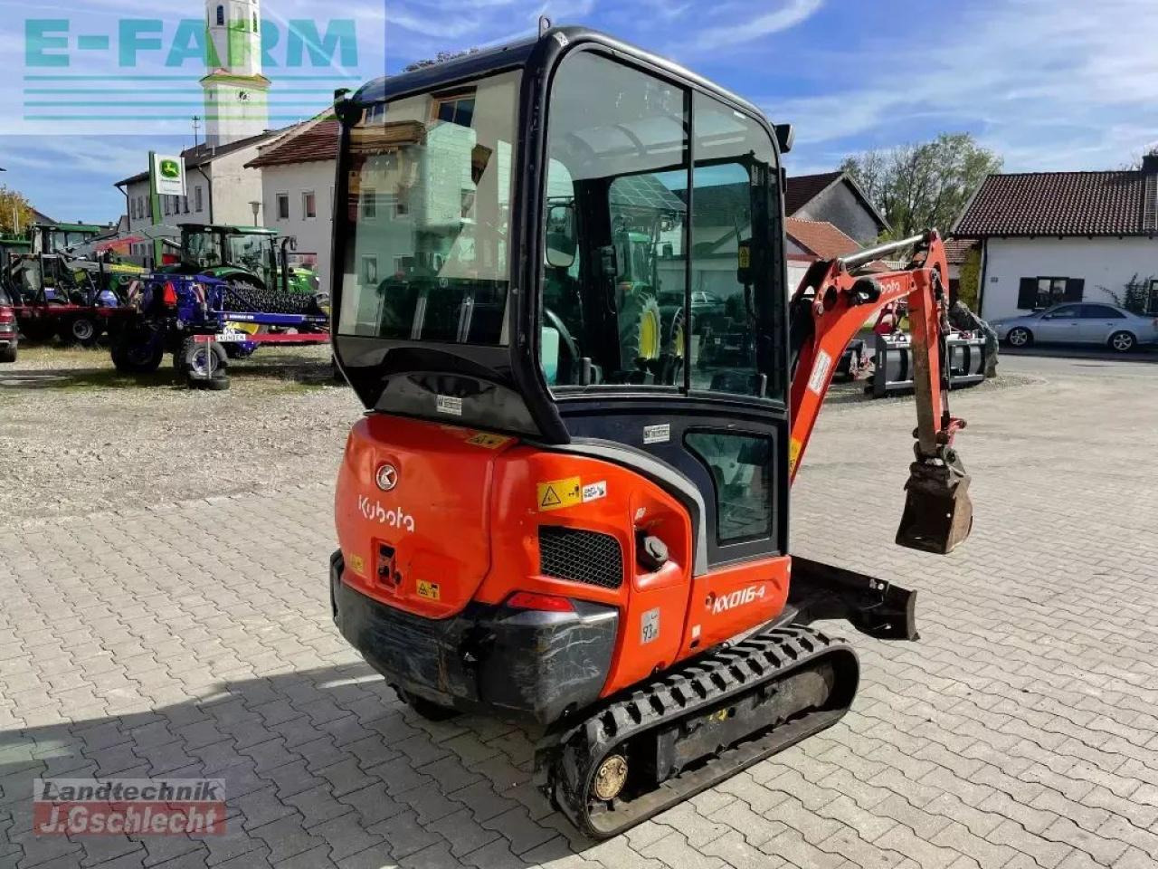 Mini bager Kubota kx016-4: slika 10