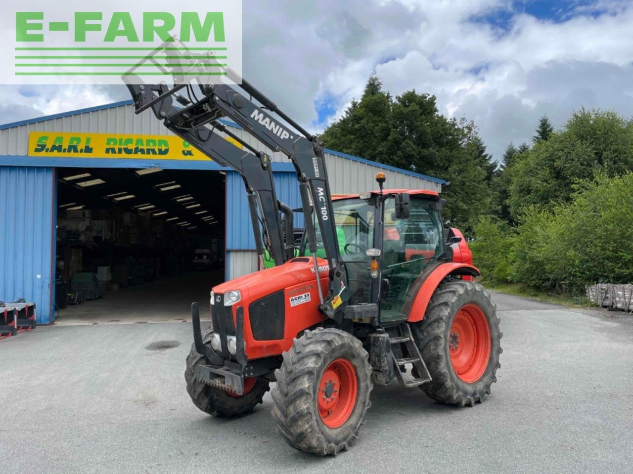 Kubota tracteur agricole m110gx kubota - Traktor: slika 2 Kubota tracteur agricole m110gx kubota - Traktor: slika 2