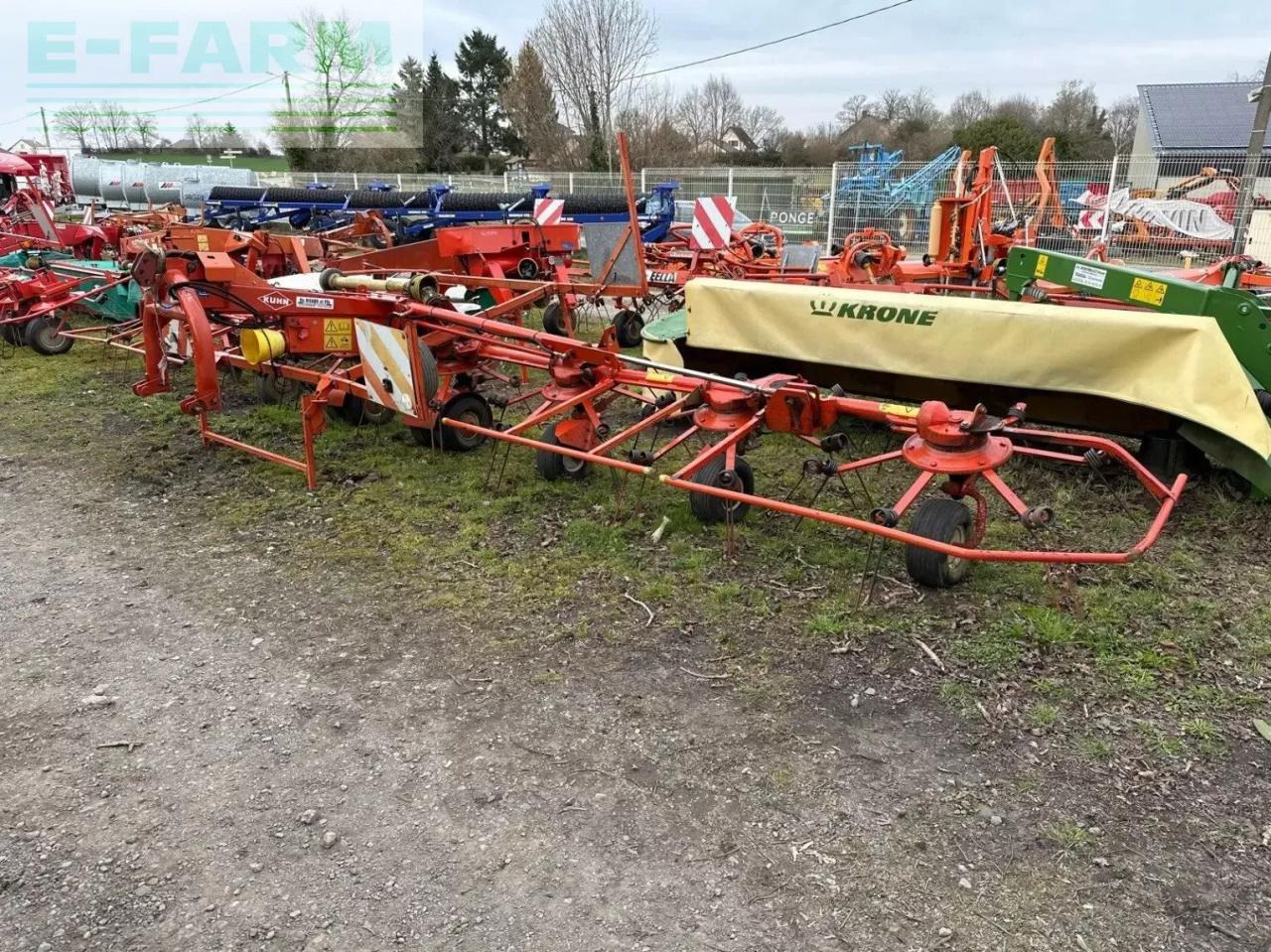 Kuhn faneuse gf8501mh kuhn - Prevrtač/ Grabuljač: slika 2 Kuhn faneuse gf8501mh kuhn - Prevrtač/ Grabuljač: slika 2