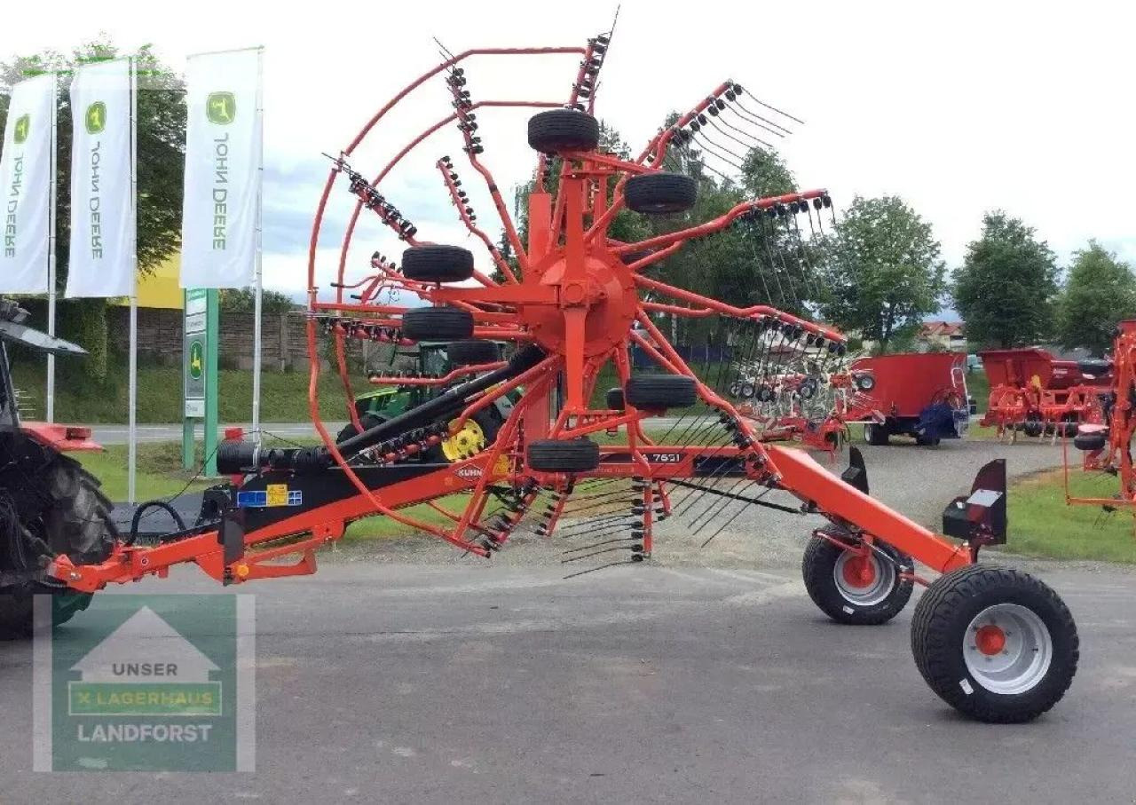 Kuhn ga 7631 - Prevrtač/ Grabuljač: slika 1 Kuhn ga 7631 - Prevrtač/ Grabuljač: slika 1