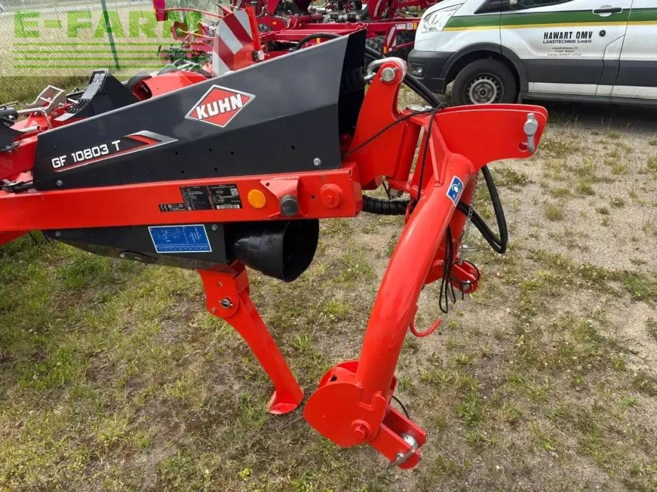 Kuhn gf 10812 t - Prevrtač/ Grabuljač: slika 5 Kuhn gf 10812 t - Prevrtač/ Grabuljač: slika 5