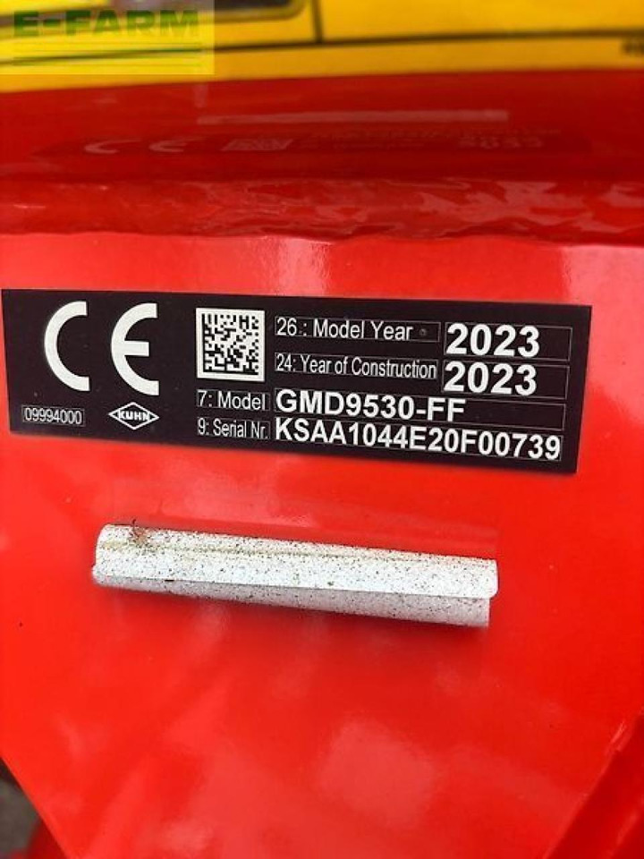 Kuhn gmd 9530-ff - Kosačica: slika 5 Kuhn gmd 9530-ff - Kosačica: slika 5