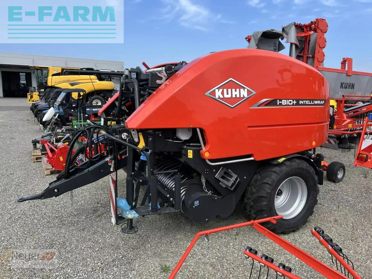Kuhn i-bio+ intelliwrap press-wickel-kombi - Balirka za kockaste bale: slika 1 Kuhn i-bio+ intelliwrap press-wickel-kombi - Balirka za kockaste bale: slika 1